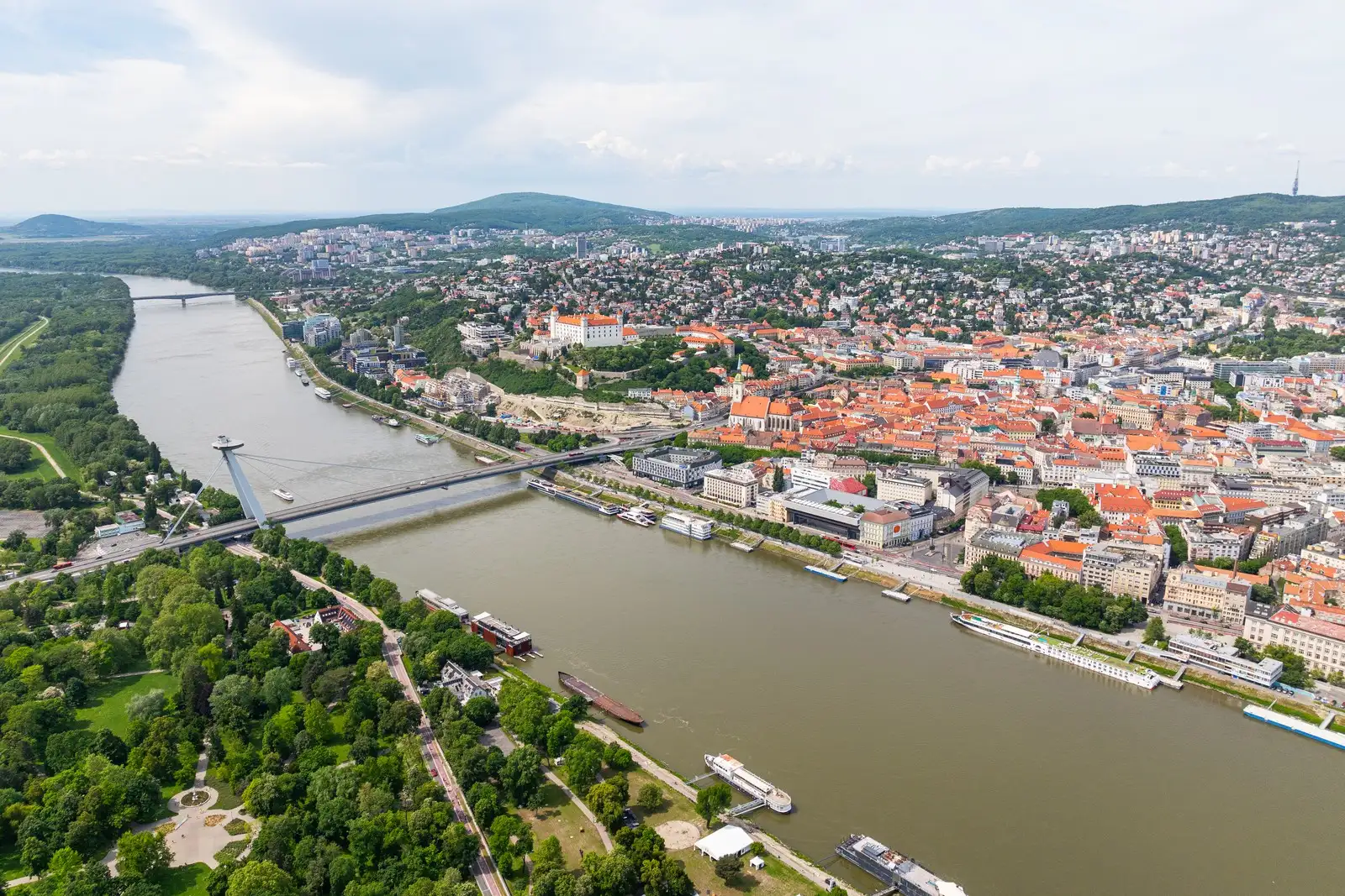 Bratysława — cel transferu z lotniska Praga