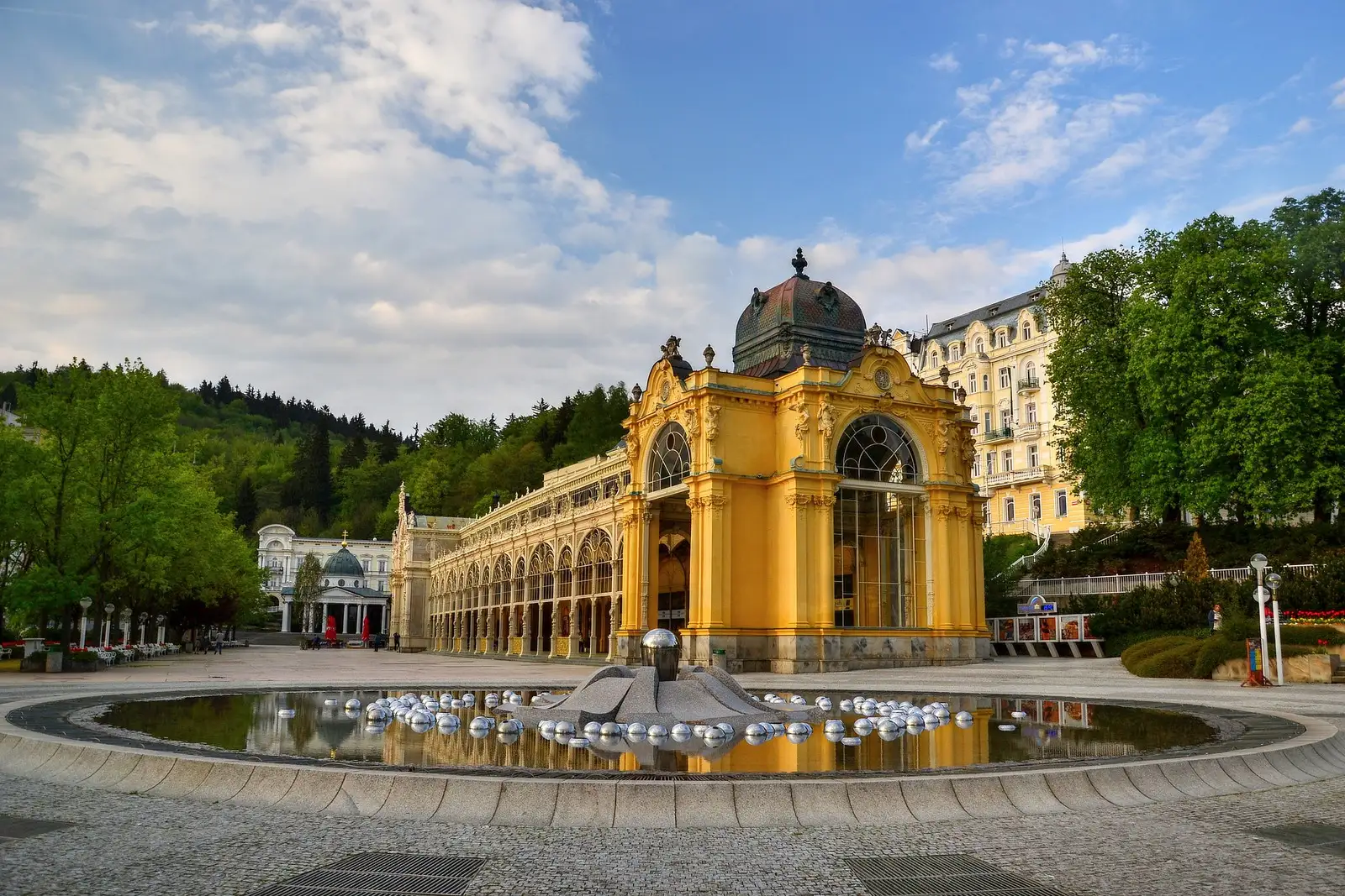 Mariánské Lázně — cel transferu z lotniska Praga