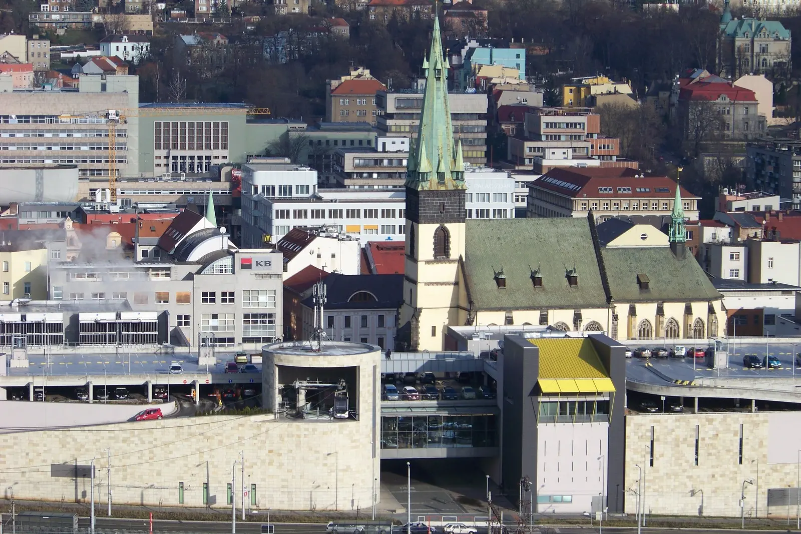 Ústí nad Labem — cel transferu z lotniska Praga